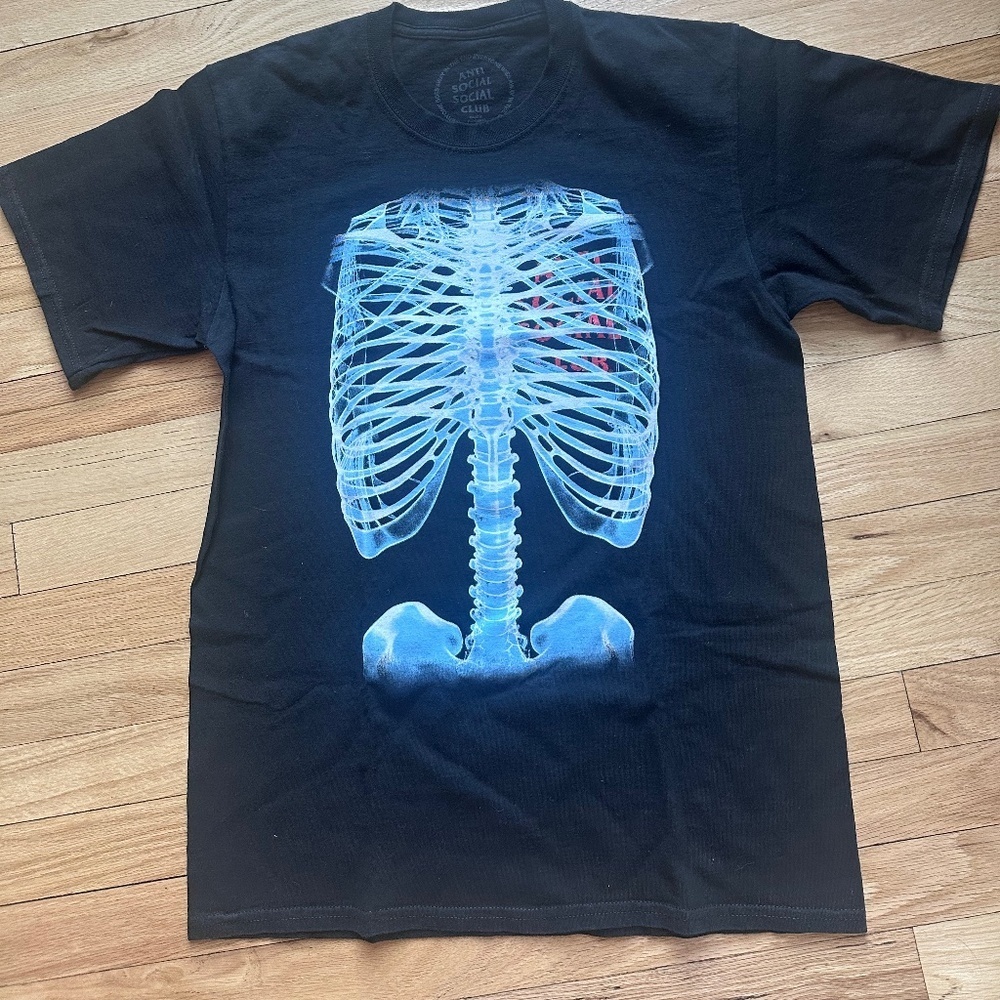 ANTI SOCIAL SOCIAL CLUB BONES TEE BLACK